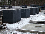 Plac produkacja szamb betonowych Lubin
